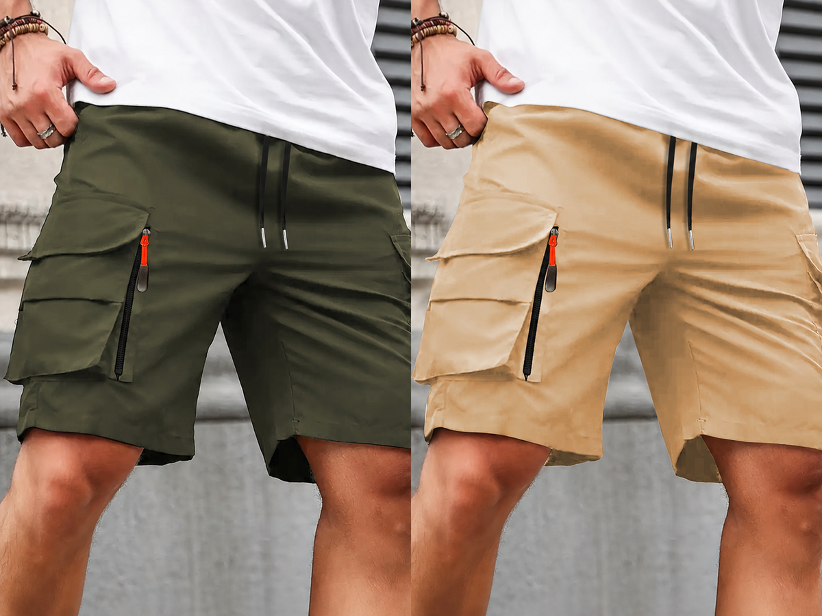 Men’s Cargo Shorts 2-Pack