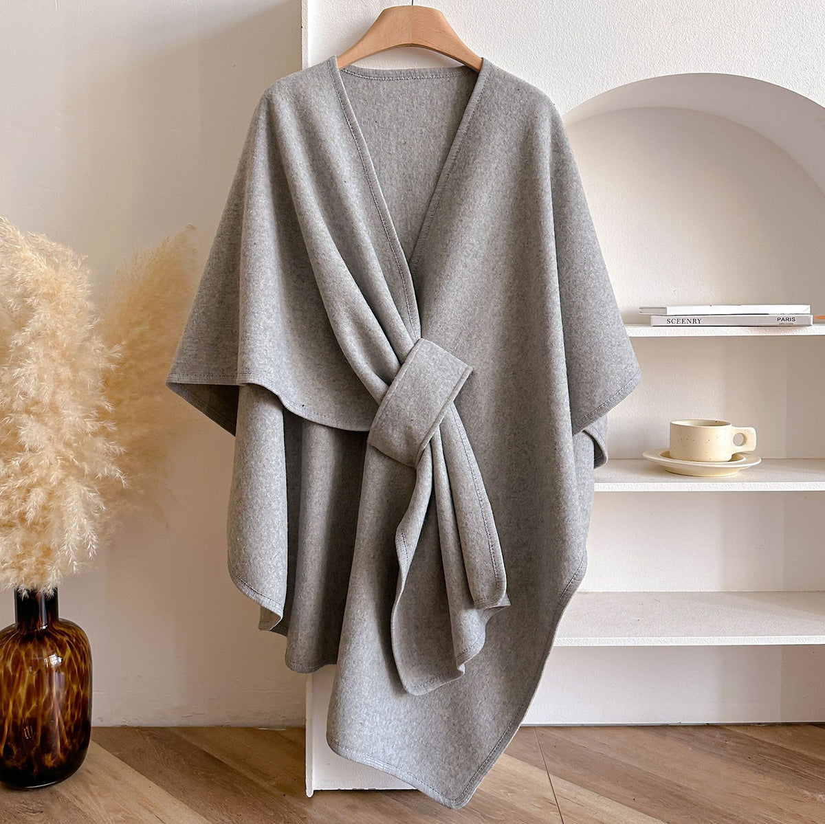 The Fleece Drape Shawl