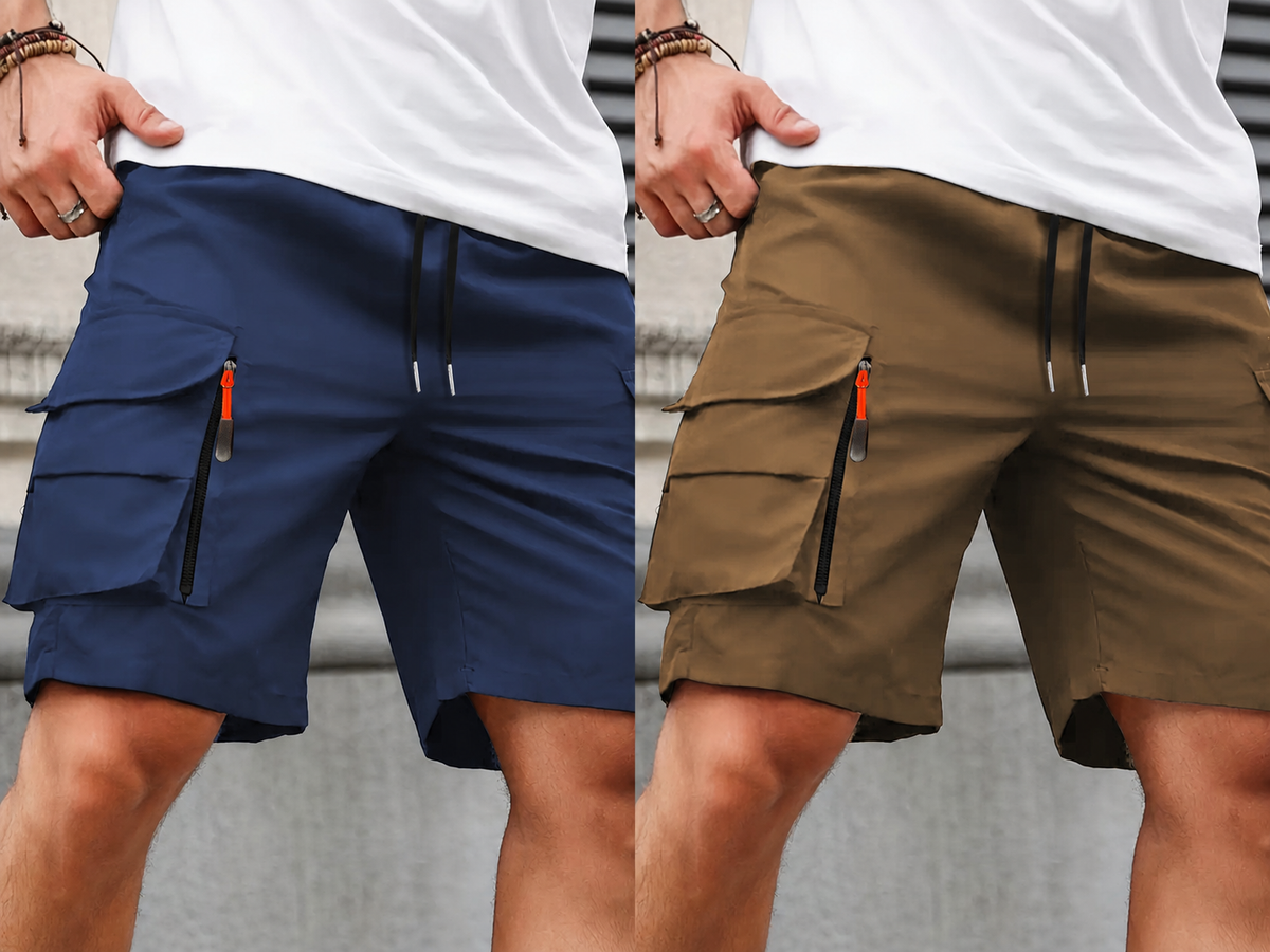 Men’s Cargo Shorts 2-Pack