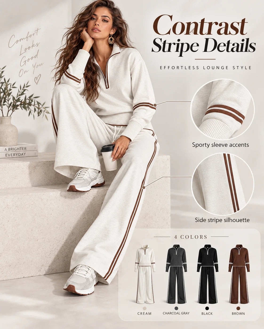 Contrast Stripe Details detail