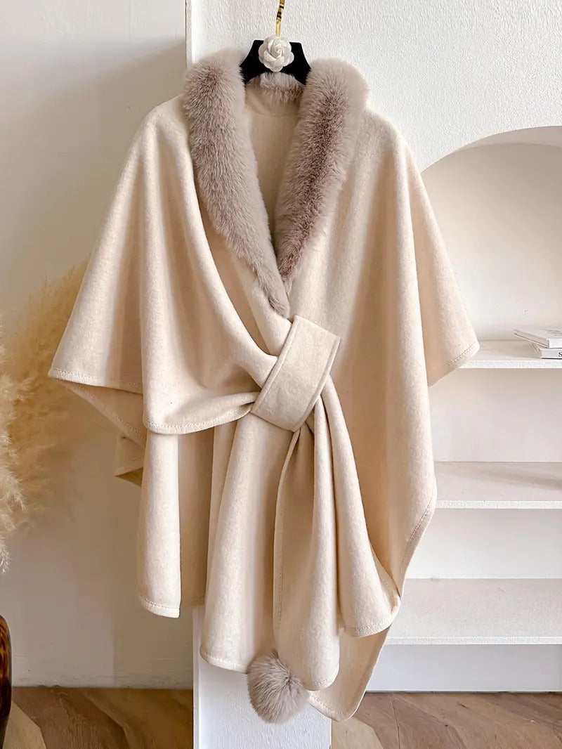 The Fleece Drape Shawl