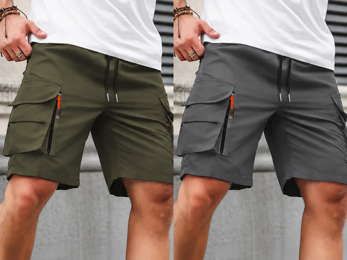 Men’s Cargo Shorts 2-Pack
