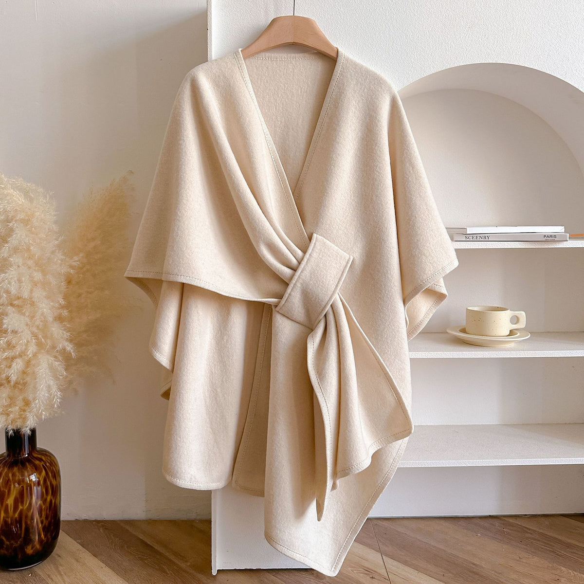 The Fleece Drape Shawl