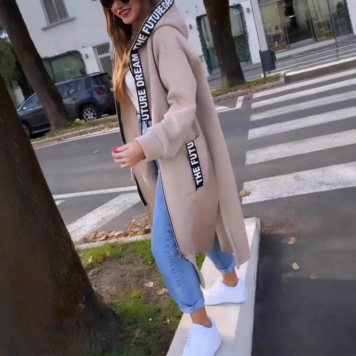 💃Oversized Hooded Sweatshirt Coat for Women