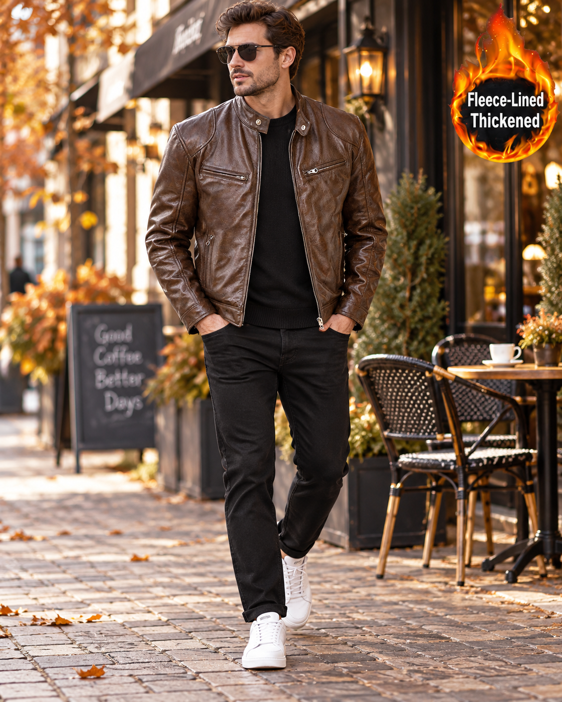 Men’s Classic Stand Collar Jacket🔥