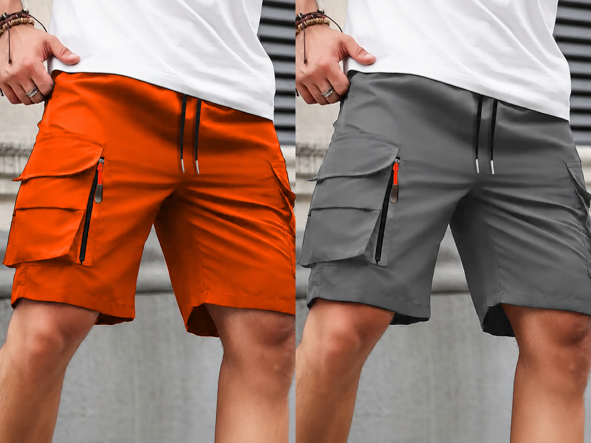 Men’s Cargo Shorts 2-Pack
