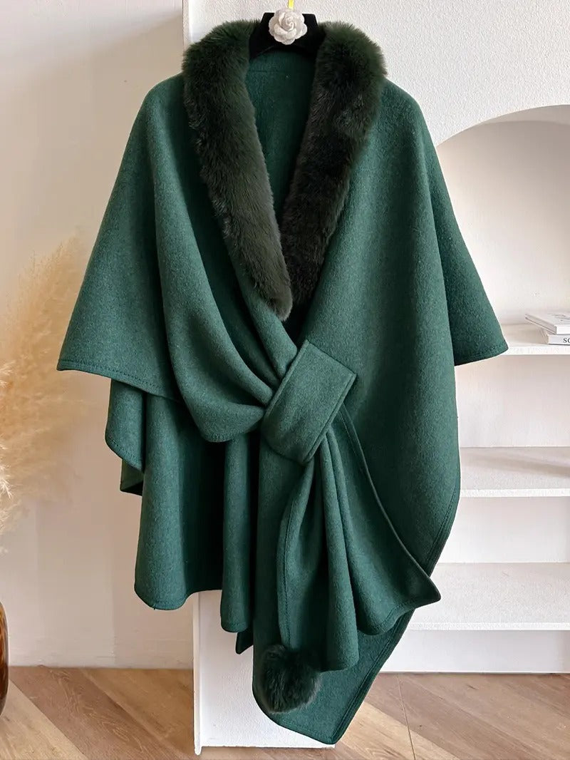 The Fleece Drape Shawl