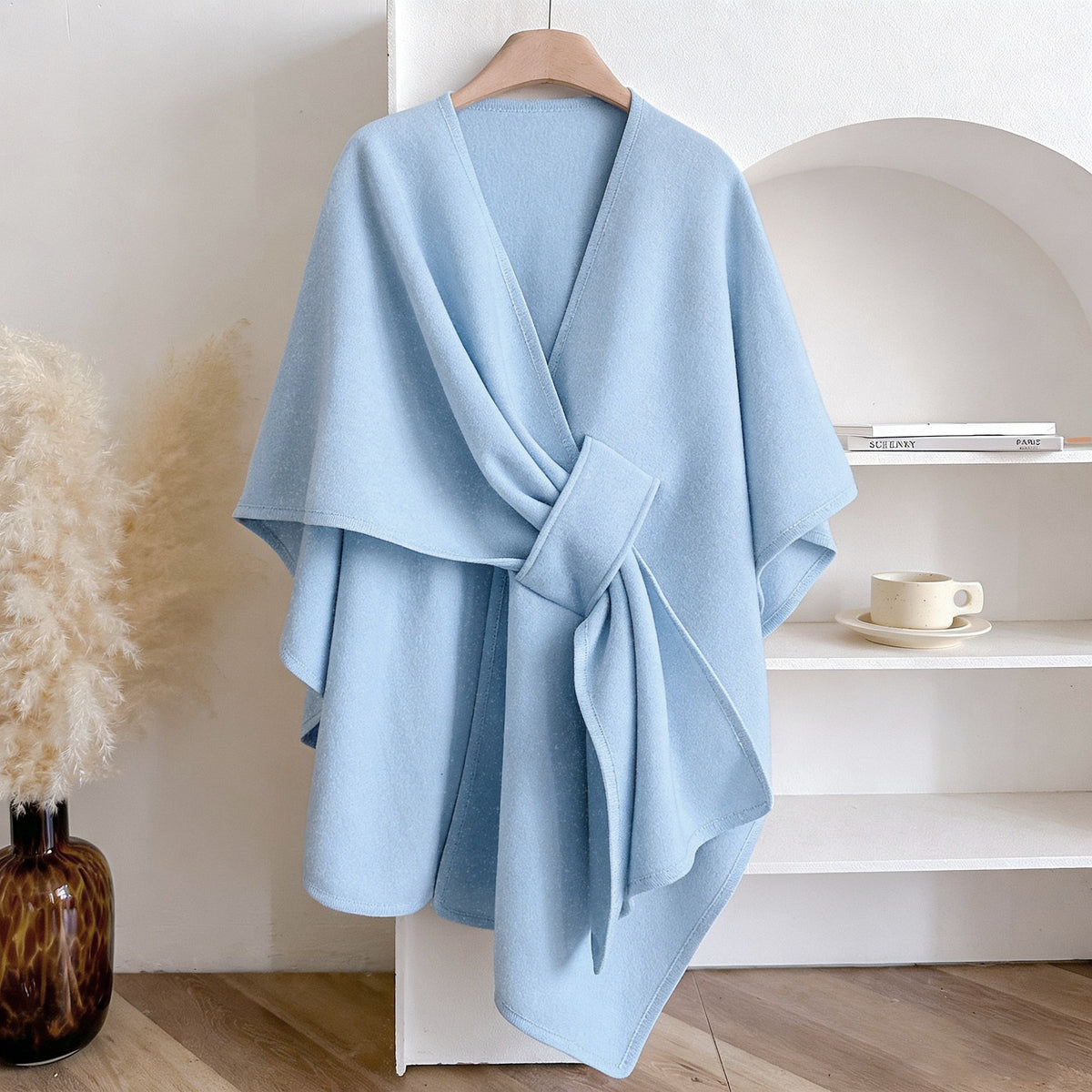 The Fleece Drape Shawl