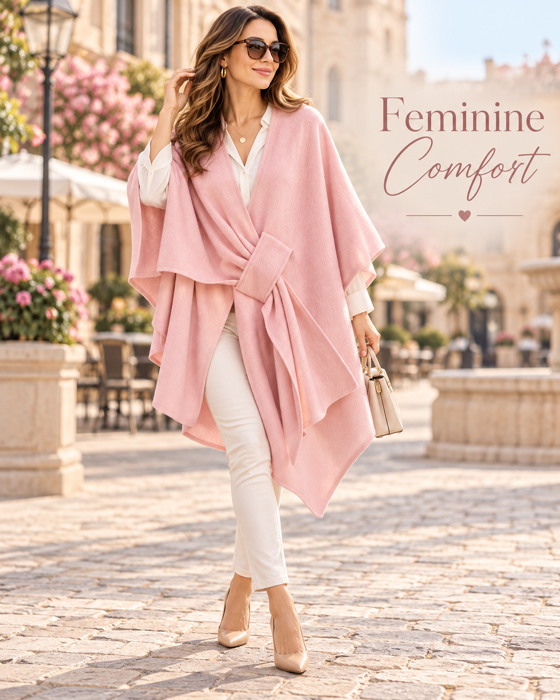 The Fleece Drape Shawl