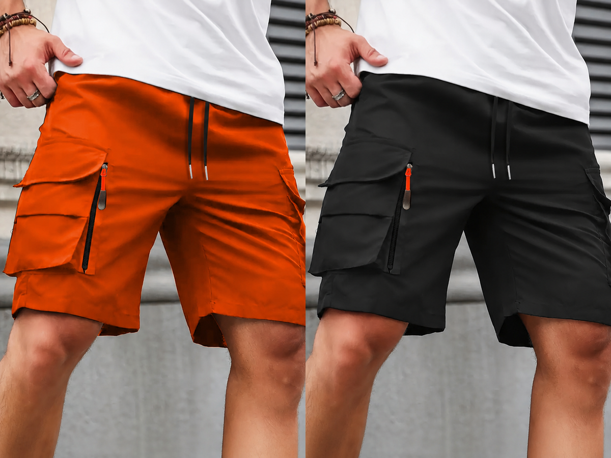 Men’s Cargo Shorts 2-Pack