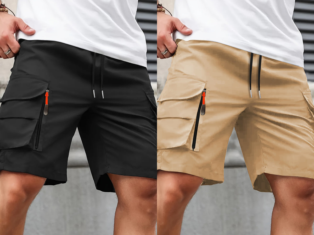 Men’s Cargo Shorts 2-Pack