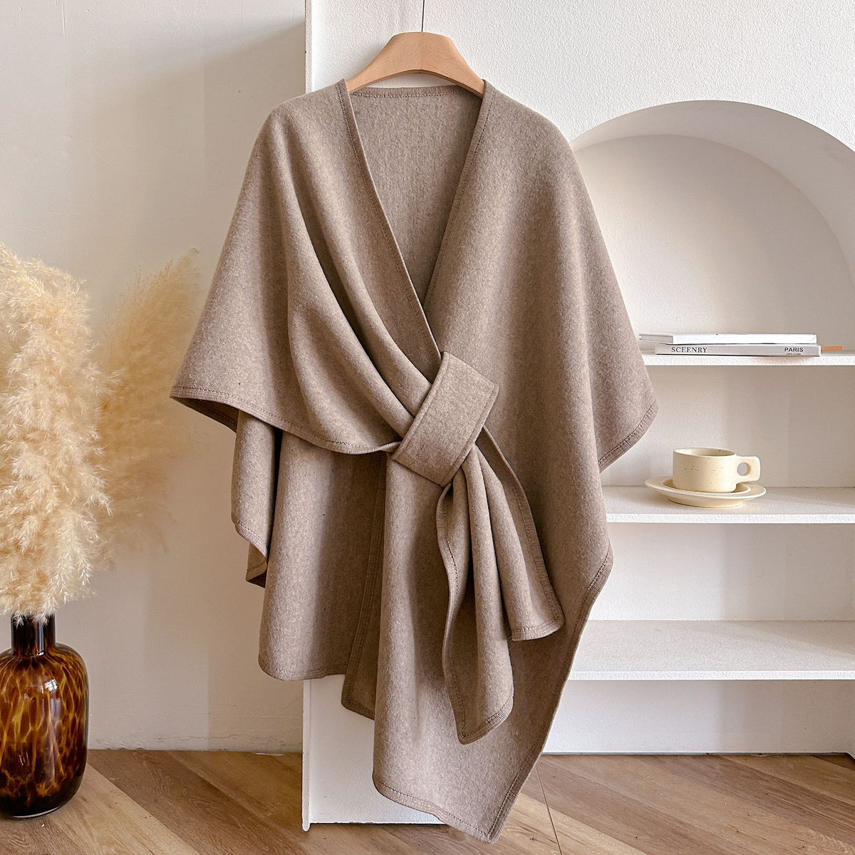 The Fleece Drape Shawl