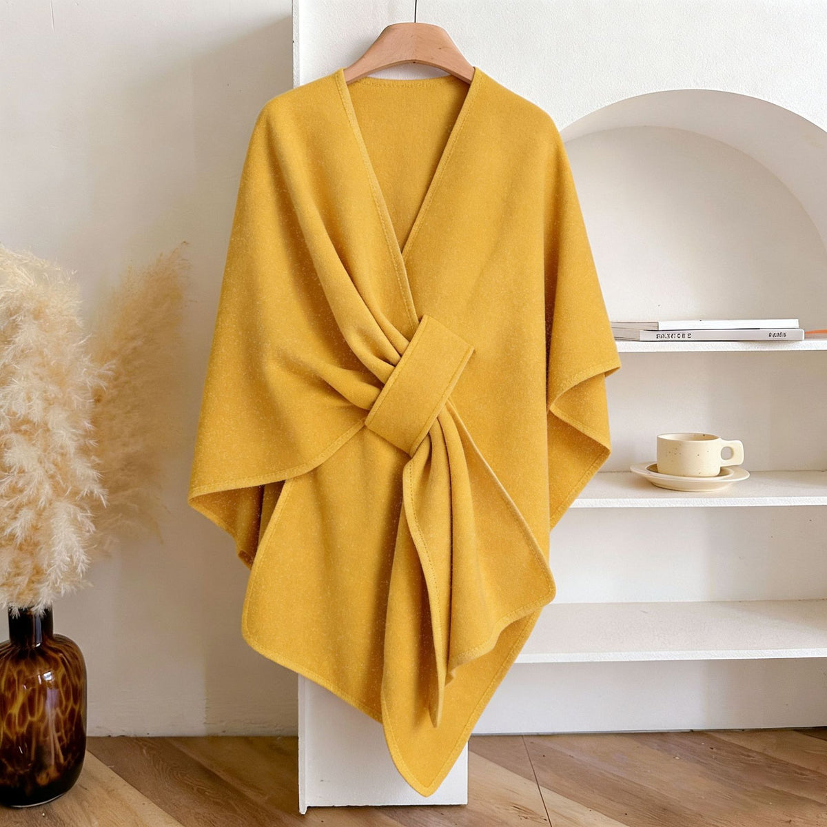 The Fleece Drape Shawl
