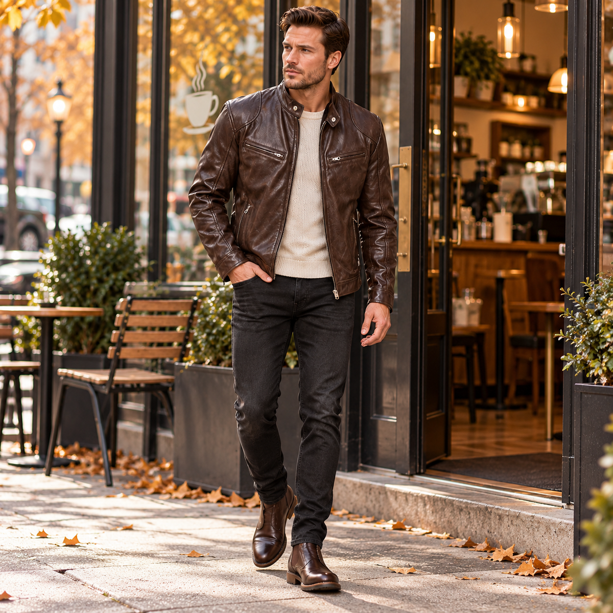 Men’s Classic Stand Collar Jacket🔥