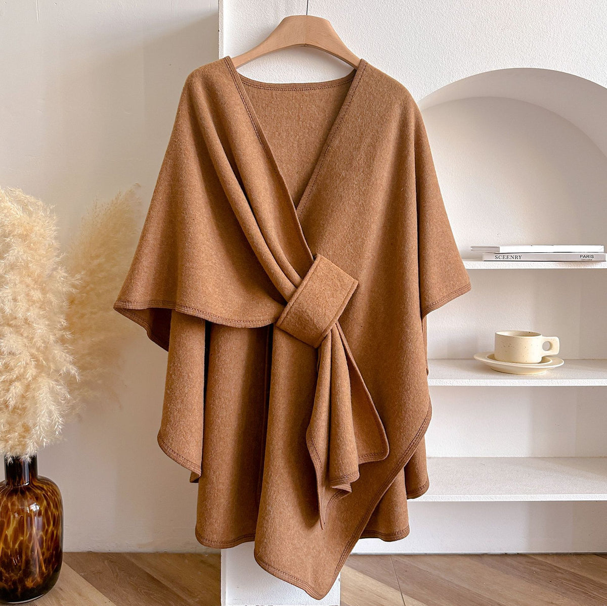The Fleece Drape Shawl