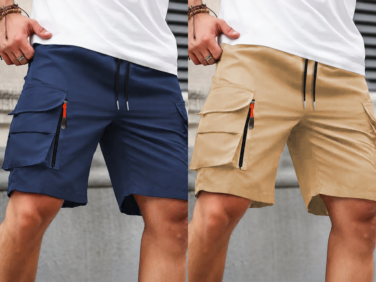 Men’s Cargo Shorts 2-Pack