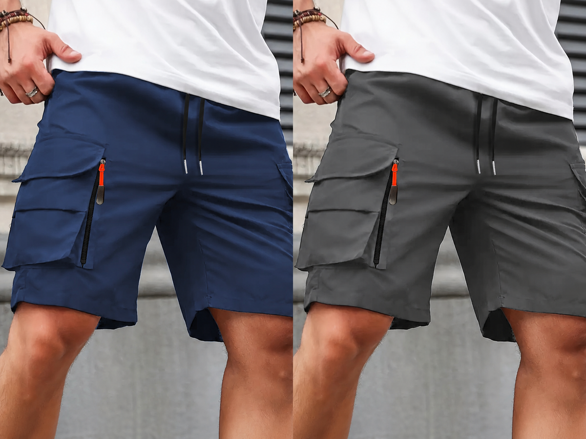 Men’s Cargo Shorts 2-Pack