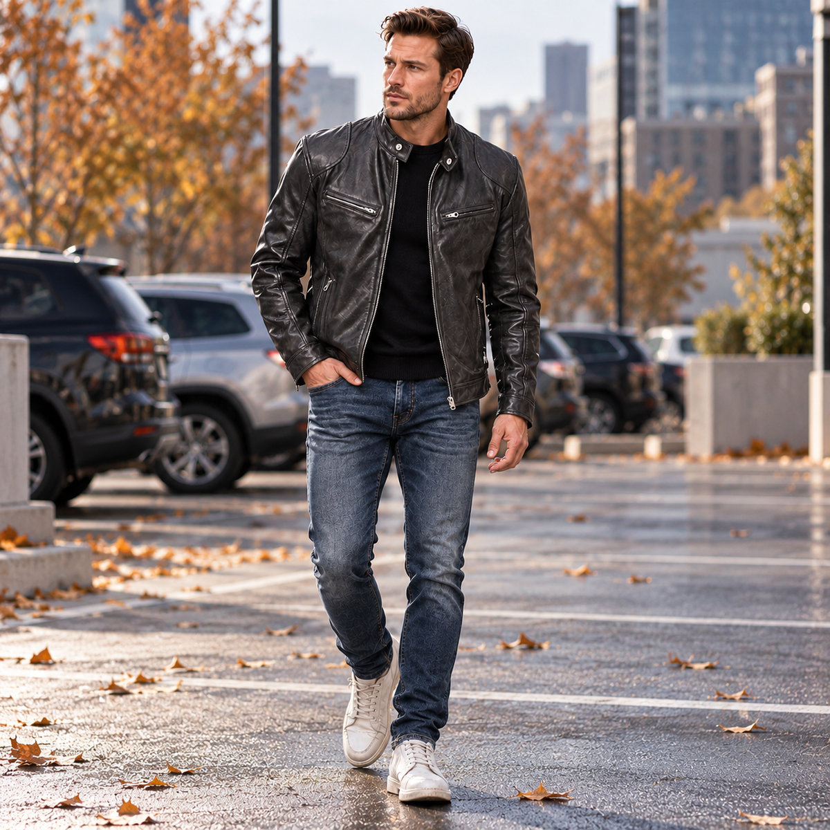 Men’s Classic Stand Collar Jacket🔥