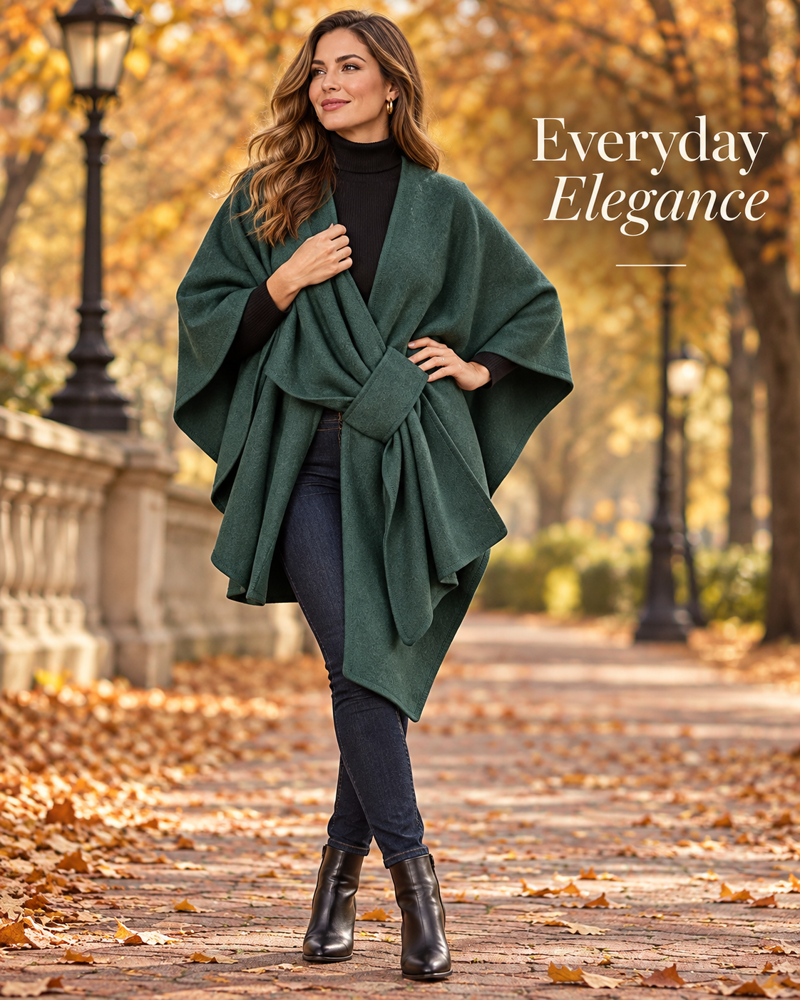 The Fleece Drape Shawl