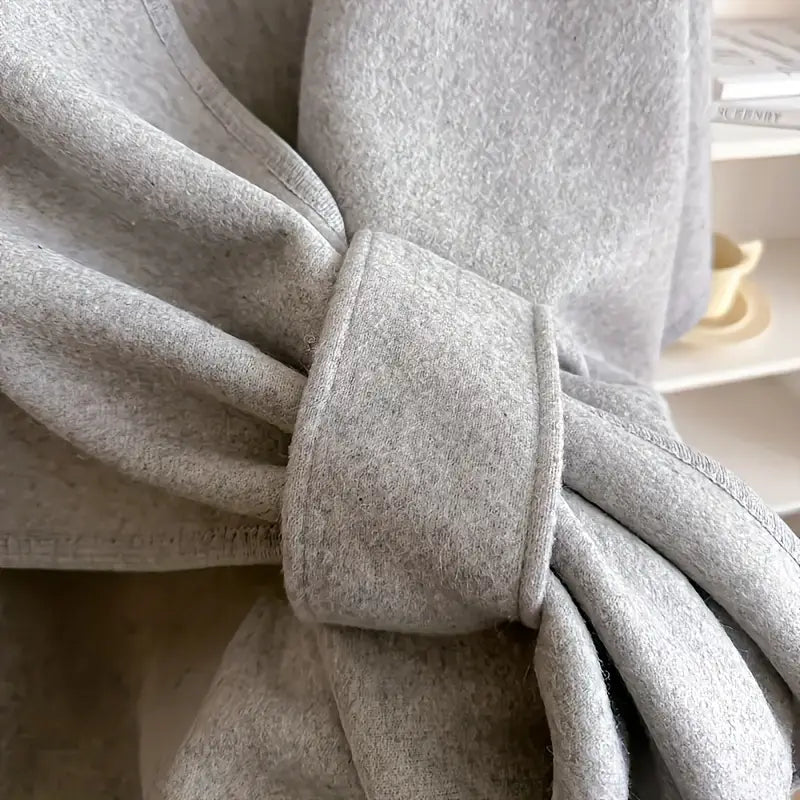 The Fleece Drape Shawl