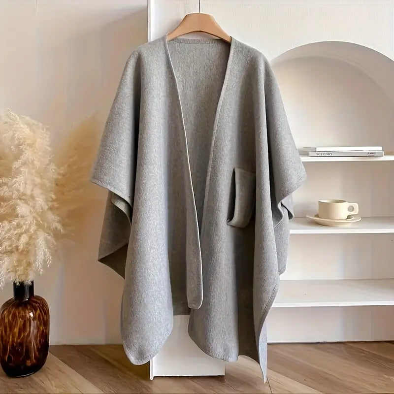 The Fleece Drape Shawl