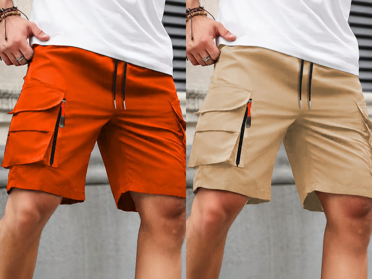 Men’s Cargo Shorts 2-Pack
