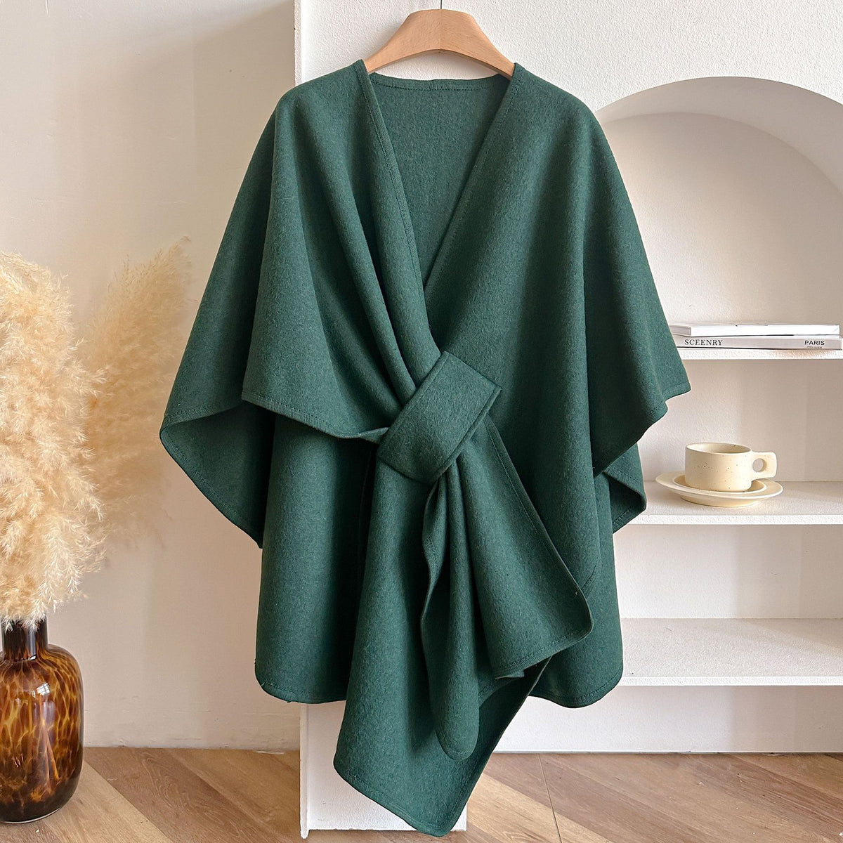 The Fleece Drape Shawl