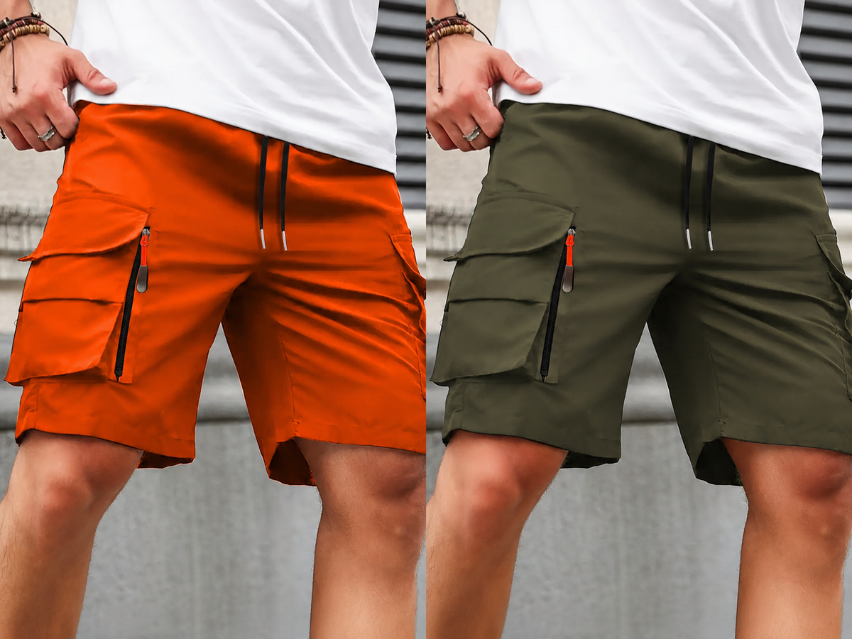 Men’s Cargo Shorts 2-Pack