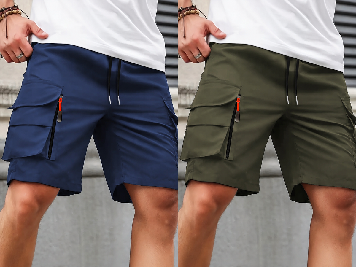 Men’s Cargo Shorts 2-Pack
