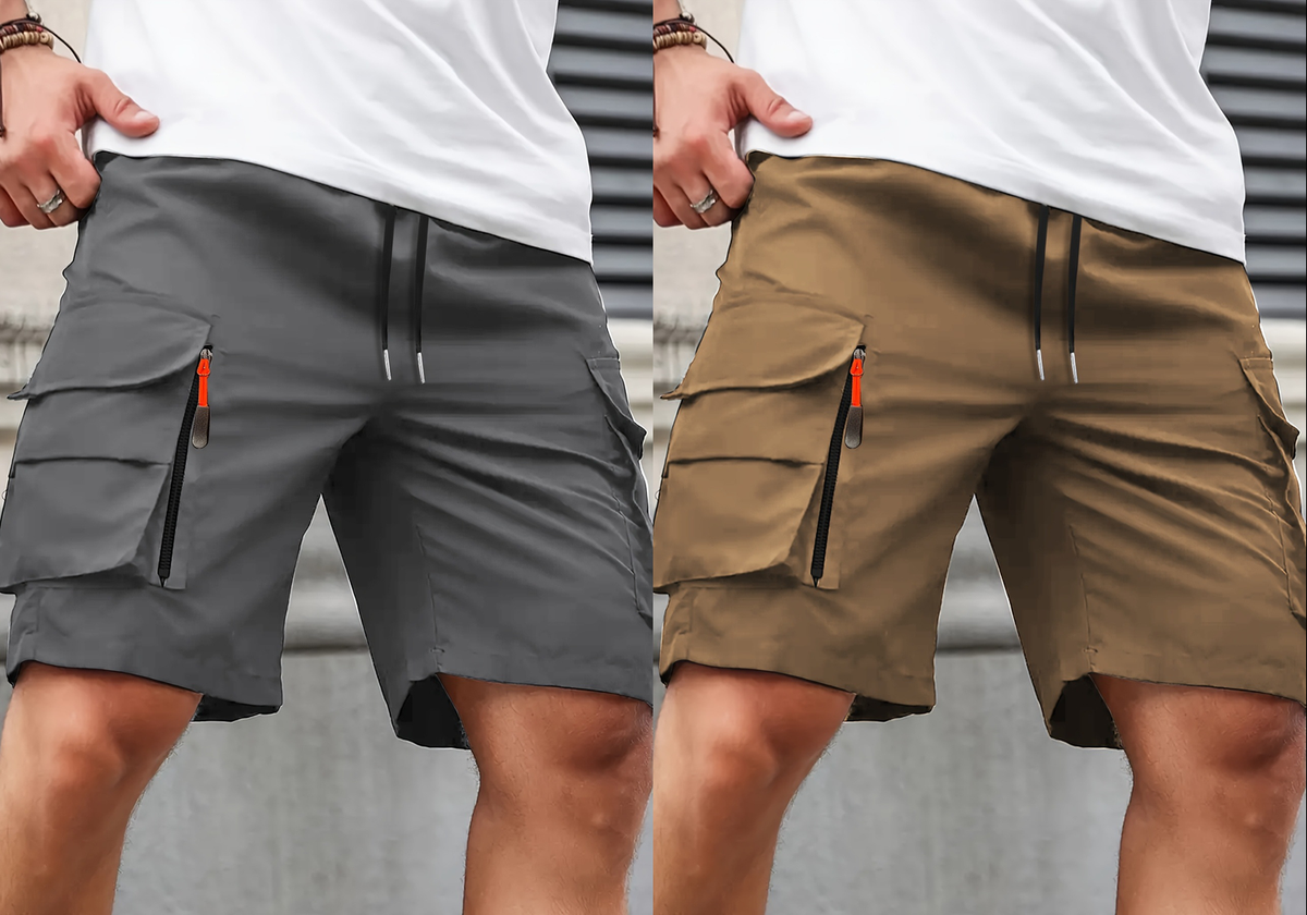 Men’s Cargo Shorts 2-Pack