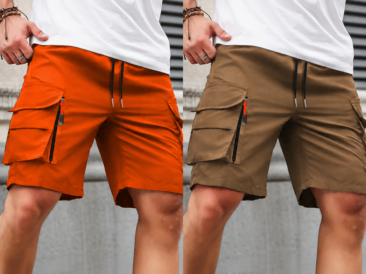 Men’s Cargo Shorts 2-Pack
