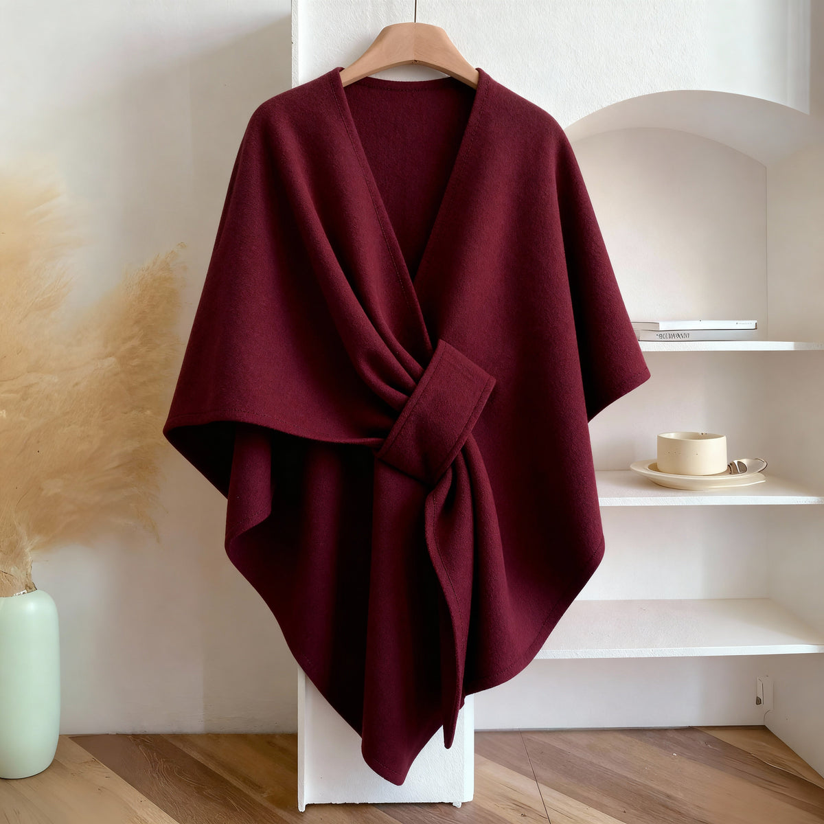 The Fleece Drape Shawl